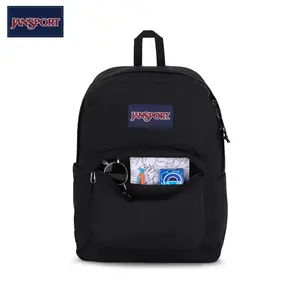 JanSport SuperBreak One Backpacks - Durable, Lightweight Bookbag with 1 Main Compartment, Front Utility Pocket with Built-in Organizer - Premium Backpack, Black