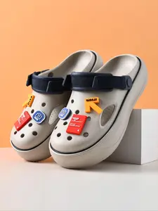 Women's Casual Stylish Slip on Clogs, Comfortable Non-slip Hole Shoes for Everyday Wear, Cute Design for Indoor & Outdoor Wear, Girl