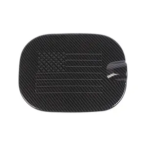 US Flag Gas Cap Door Fuel Tank Cover Trim, DIY Install UV Resistant Auto Accessory for 2019+ Chevrolet Silverado, GMC Sierra Decoration, Vehicle Accessories, Gmc Accessories