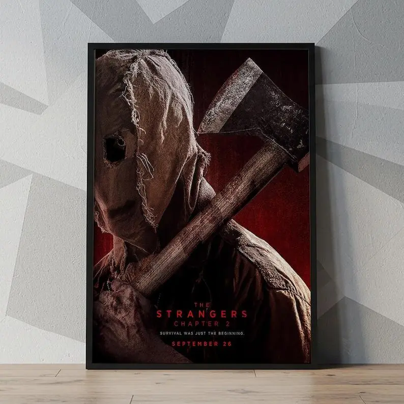 The Strangers: Chapter 2 (2025) Movie Poster| Movie Canvas | Wall Art| Poster Unframed| Cover Poster| Canvas Print| Canvas Poster