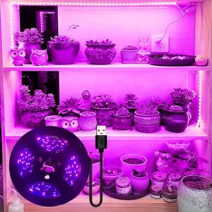 USB Powered LED Plant Growth Light, Plant Growth Lamp, Grow Lights, Pot Modern Plant Light for Indoor Greenhouse Cultivation Supplementary
