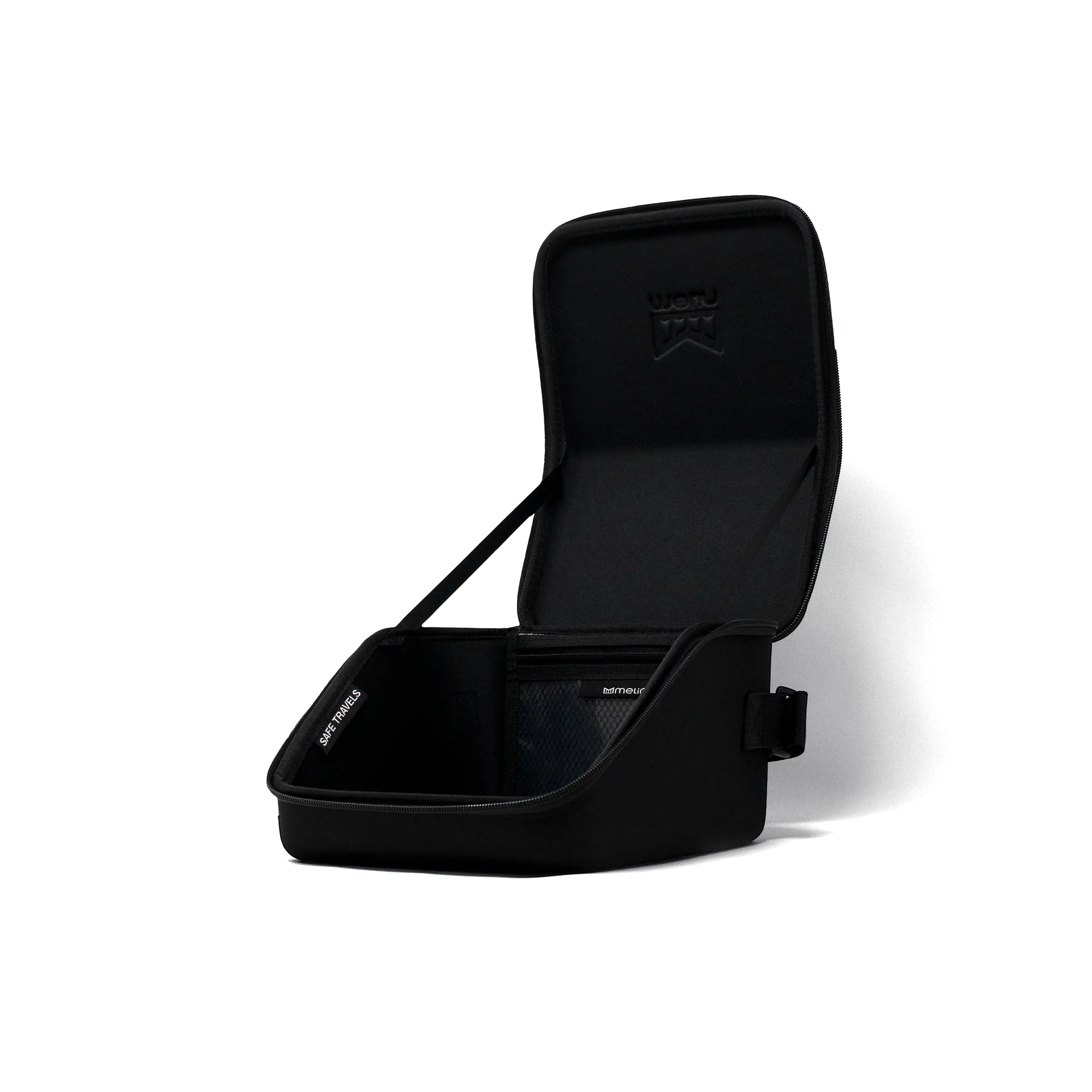 3 Hat Travel Case - Black