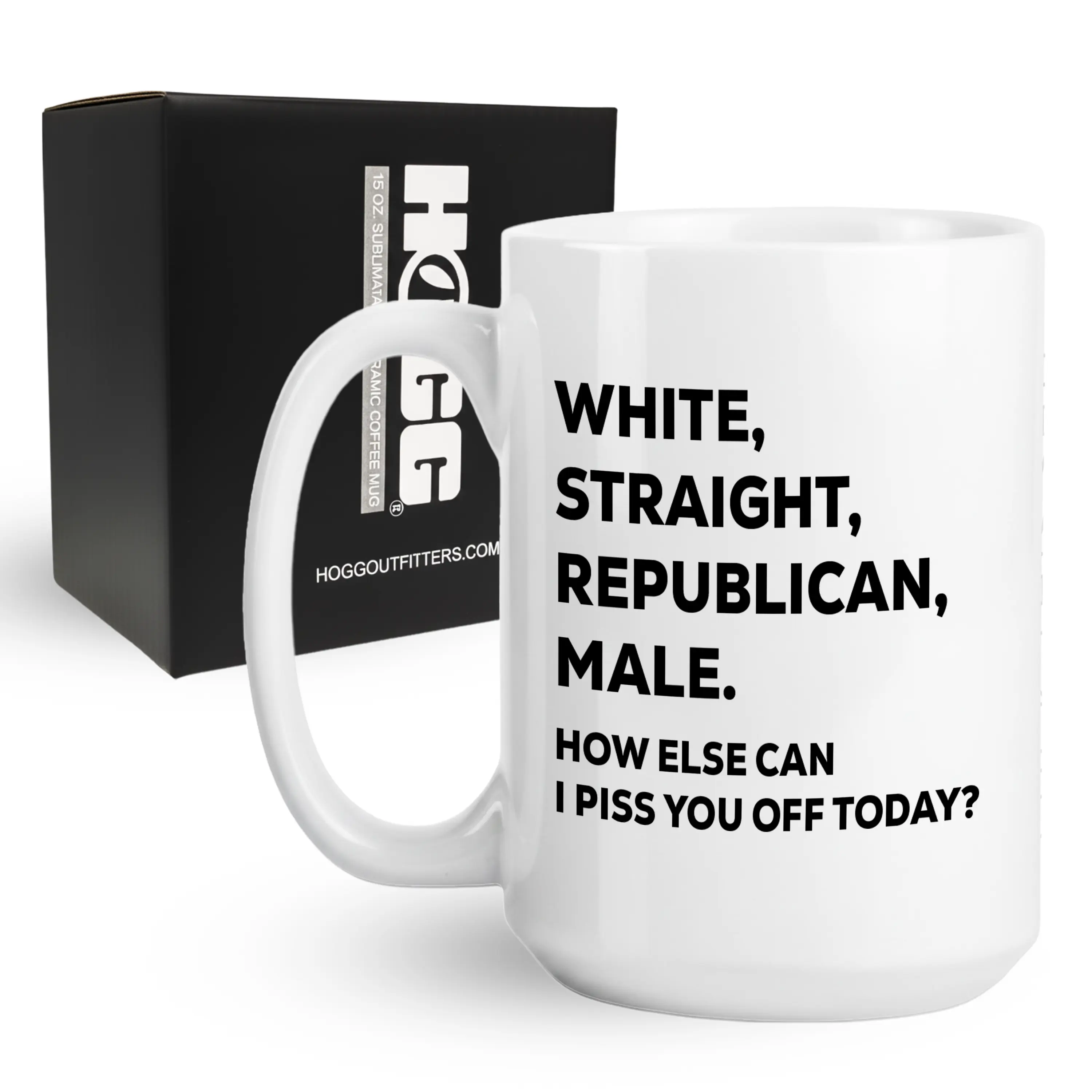 White Straight Republican Male Coffee Mug