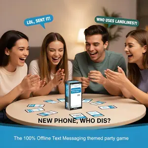 "new Phone, Who's Chatting?" - Hilarious Text Reply Card Game, Tabletop Games, Party Board Game for Friends, Perfect for Gatherings and Valentine's Day Fun, Party Table Game