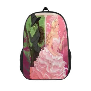 Wicked Witch Edition✨17" Waterproof Lightweight Backpack | Adjustable Padded Straps + Side Pockets | Back to School & Travel Essential🔥All-in-One Durable Bag🎒