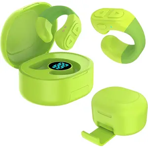 P-RDC07    TikTok Scrolling Ring Remote Control, Kindle App Remote Page Turner for iPhone ipad Android, Mobile Phone Camera Bluetooth Remote Control Scrolling Ring with Stand