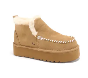 Mykos Suede Platform Winter Boots - Britt