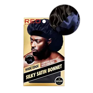 RED by KISS Men's Silky Satin Bonnet – Regular & Braid Size