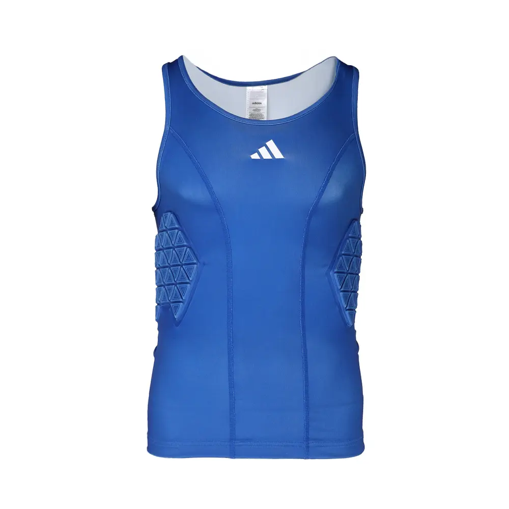 adidas Mens Padded Aeroready Tank  Athletic Breathable - Blue