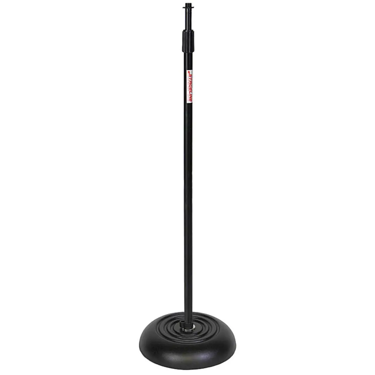 212 MAIN Height Adjustable Stageline Mic Stand, Black Musical Instrument Accessory