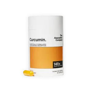 Absorption Company Curcumin Supplement | 149x Better Absorption for Joint Pain, Inflammation & Recovery | No Black Pepper, 30-Day Supply