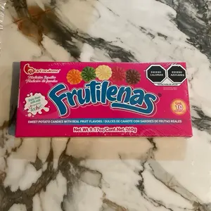 Frutilenas sweet potato candies with real fruit