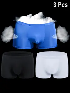 Women's Low Waist Briefs Set, Plain Design Solid Slim Fit Underwear, Comfortable All Season Panties, Ideal for Daily Wear, Basic