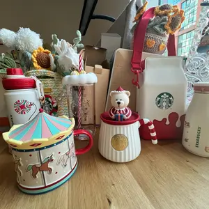 Starbucks Christmas Cup - Overseas Release - Bottle, Drinkware