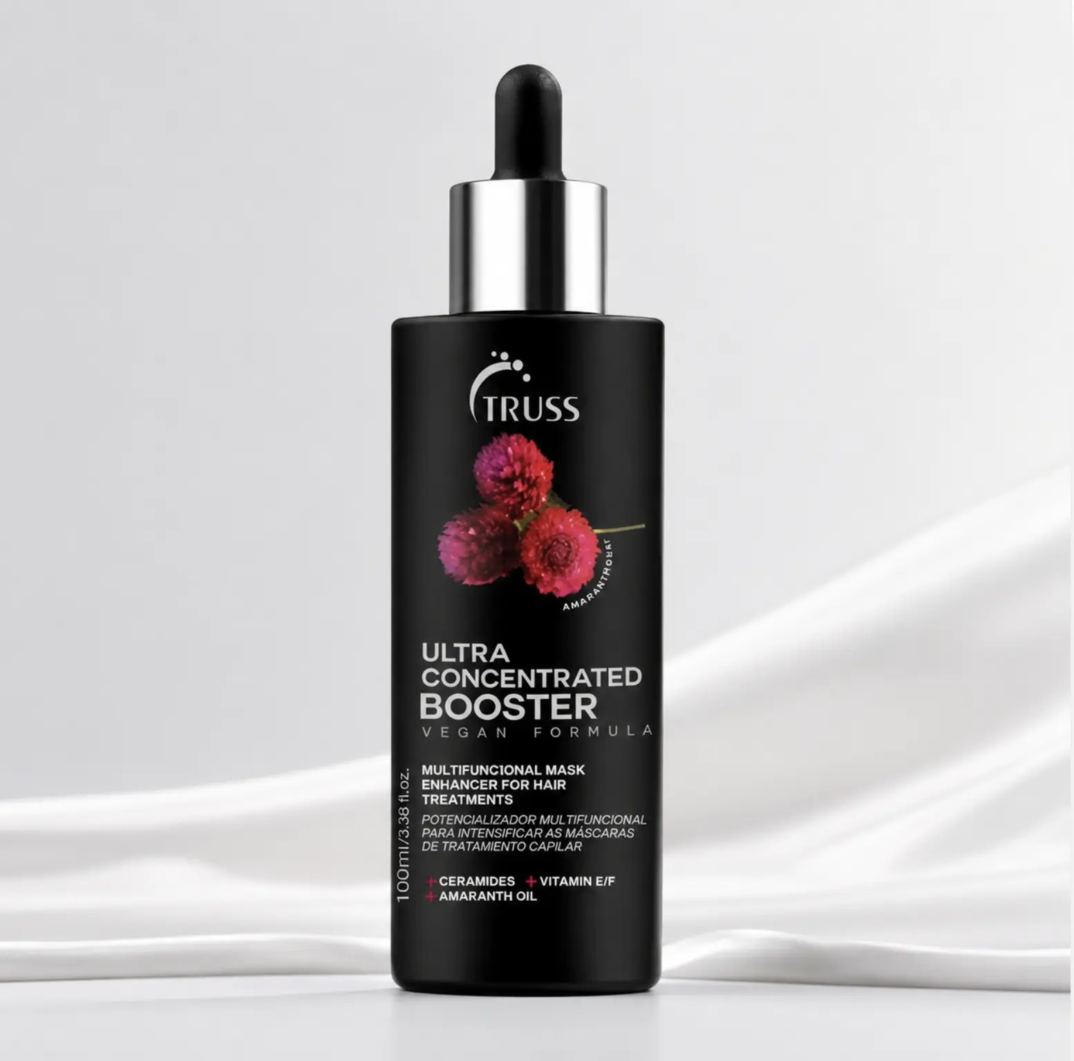 Concentrated Moisturizing Booster Serum with Ceramides & Amaranth Oil, Repairing Treatment for Your Hair Care Routine, For All Types, 100ml