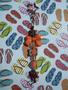 Orange keychain