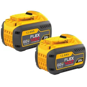 Pack 12.0AH For DEWALT DCB609-2 20V/60V MAX FLEXVOLT  Lithium Ion Battery