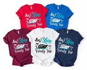 Custom Family Cruise Trip Shirt – Personalized Matching Vacation Tees, Custom Name Group Travel T-Shirt