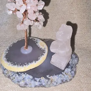 The WRIGHT Pink Horse Crystal Set