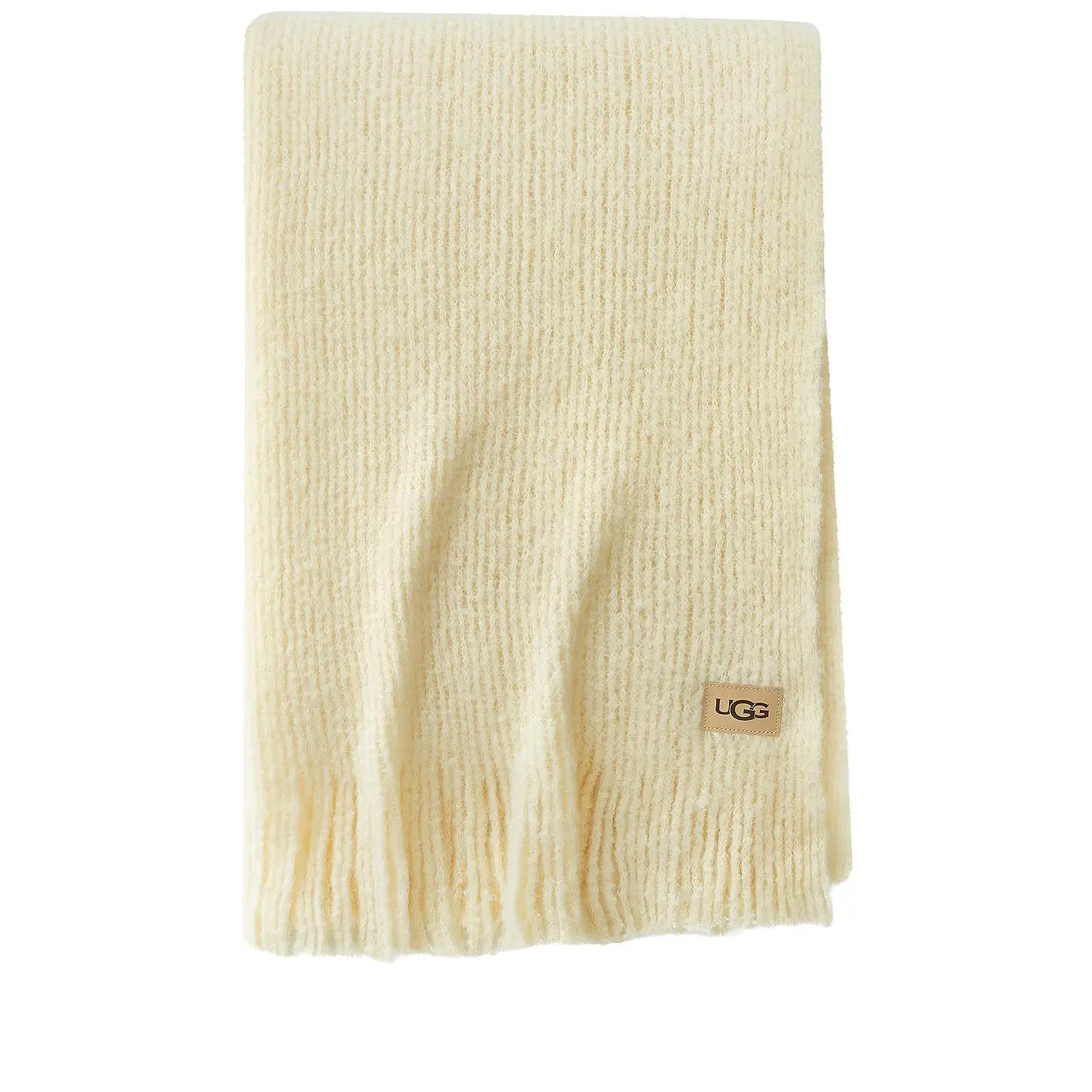 UGG Home Margot Knit Throw Blanket - Chick (Blush Alternative) Color, Soft Breathable 50"×70" Wrap, Machine Washable Blankets for Bed & Living Room Home Decor Accessory