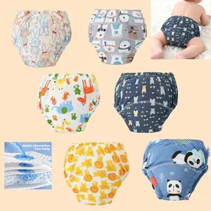 Ultimate 6PCS Potty Training Pants!  Super Soft & Breathable, Highly Absorbent & Leak-Proof for Happy Babies. Adorable Animal Patterns & Comfortable Elastic Waistband. Perfect Gift for Christmas, Halloween, Thanksgiving & More!  Suitable for 0-3 Years.