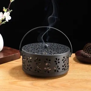 Mosquito Repellent Incense Box, 1 Count Creative Incense Holder, Indoor & Outdoor Fireproof Incense Stove, Mosquito Repellent Incense Tray Holder, Scented, Fragrance, Aroma, Scented Home Fragrance, Incense Dish