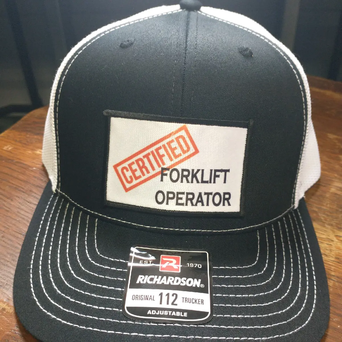 Certified Forklift Operator Hat