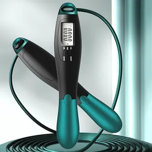 LCD Screen Counting Skipping Rope, Adjustable Smart Jump Rope, PVC Jump Rope, Indoor Outdoor Exercise Accessories, Adjustable Ropes