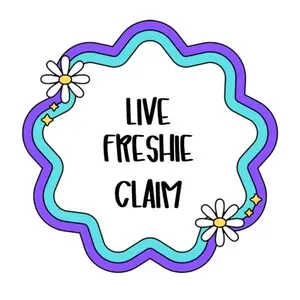 Freshies claimed during our live sale