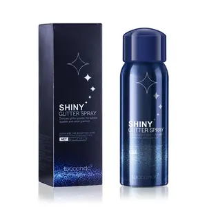 Body Glitter Spray【Long Lasting】【Skin Friendly】【Quick-Drying】 Glitter Spray for Hair/Body, 2–4 fl oz