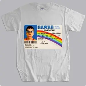 McLovin's Fake ID Graphic T-Shirt, Unisex, Adult funny T-shirt, Gift for Woman and Man, Shortsleeve, Top,summervibes