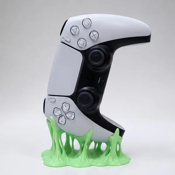 Glow in the Dark PS5 Slimy Controller Stand