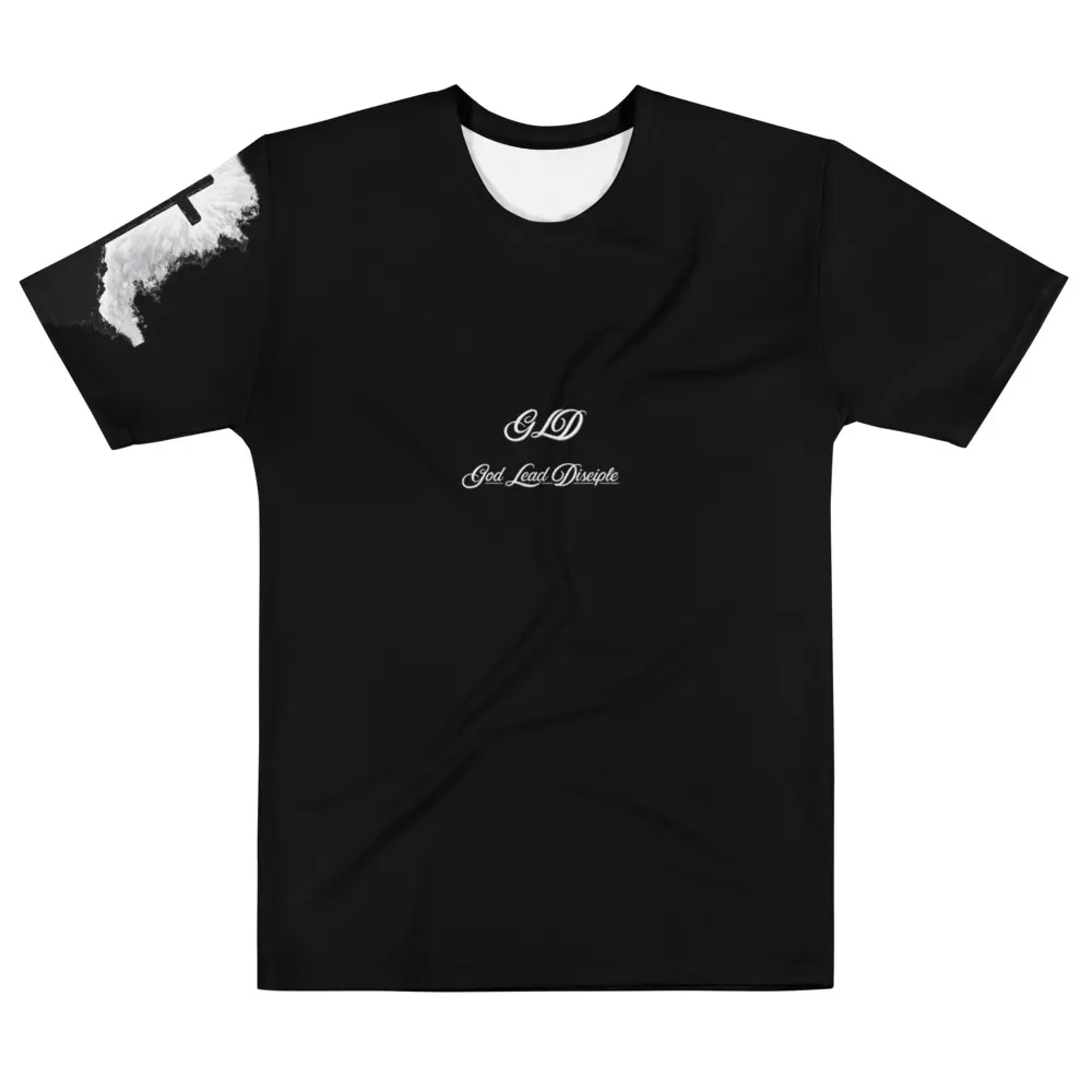 Proverbs 24:16 Center Chest GLD Design ( Crew Neck T-shirt )