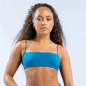 DFYNE's newest and hottest thin-strapped backless bra |   Matte finish, exposed back, padded, high-elastic sports bra, perfect for summer hot girls, wear as outerwear or innerwear.