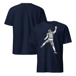 Caleb Williams Jumpman Chicago Short-Sleeve T-Shirt Throw of the Year