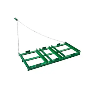 fathersdaygift VEVOR Drag Harrow, 4 ft Heavy Duty Tow Behind Drag Harrow with Adjustable Bars 72 in Chain, Driveway Grader Landscape Rake for ATV, UTV, Tractor, Mower Tow Behind Yard Lawn Leveling Tool