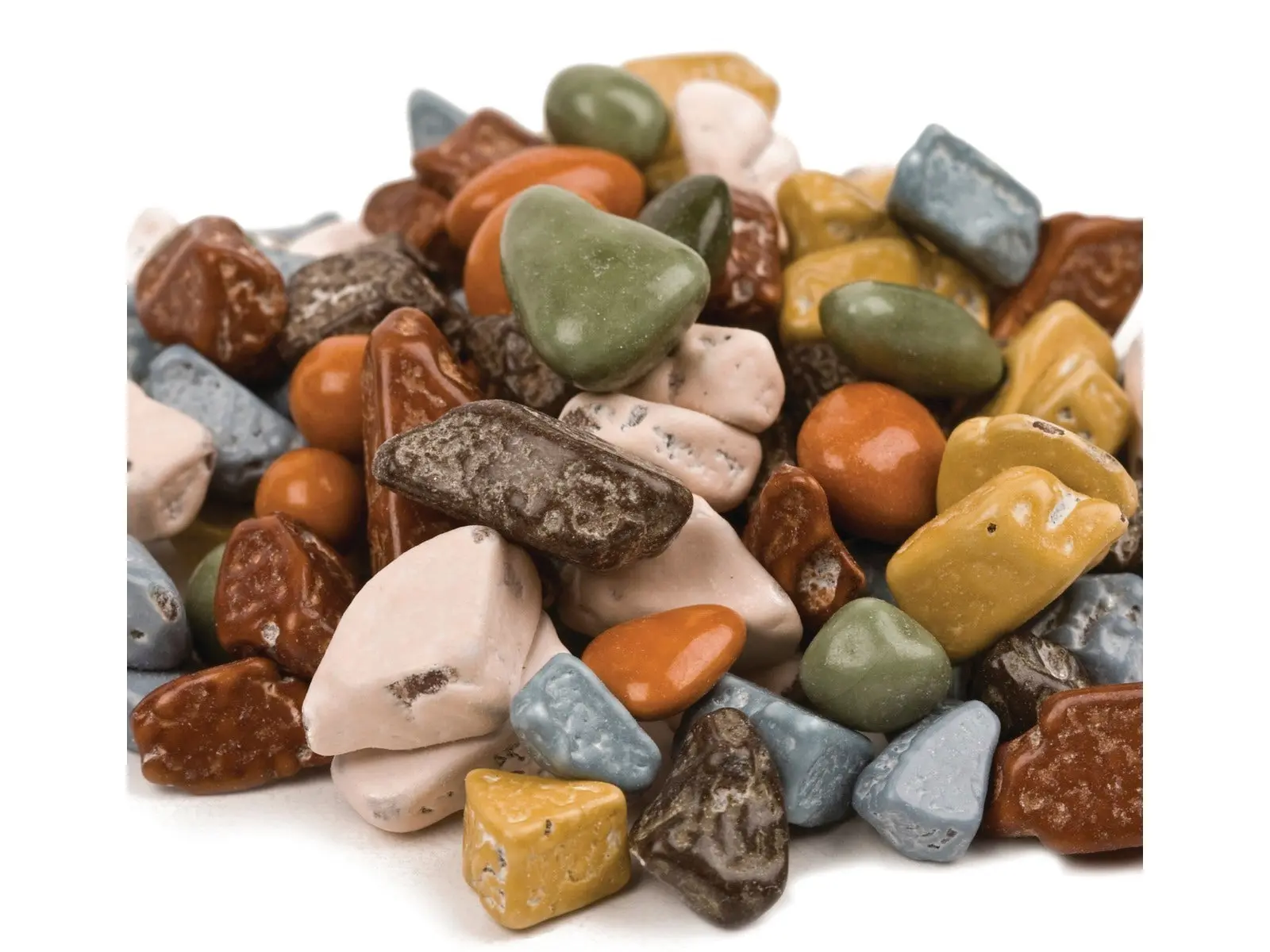Nuts To You Choco Rocks Chocolate Coated Snack - Colorful Shell, Crunchy, Milk/Soy Option, Contains Cocoa, Party-Bag Hit, Cake Decorating Candy