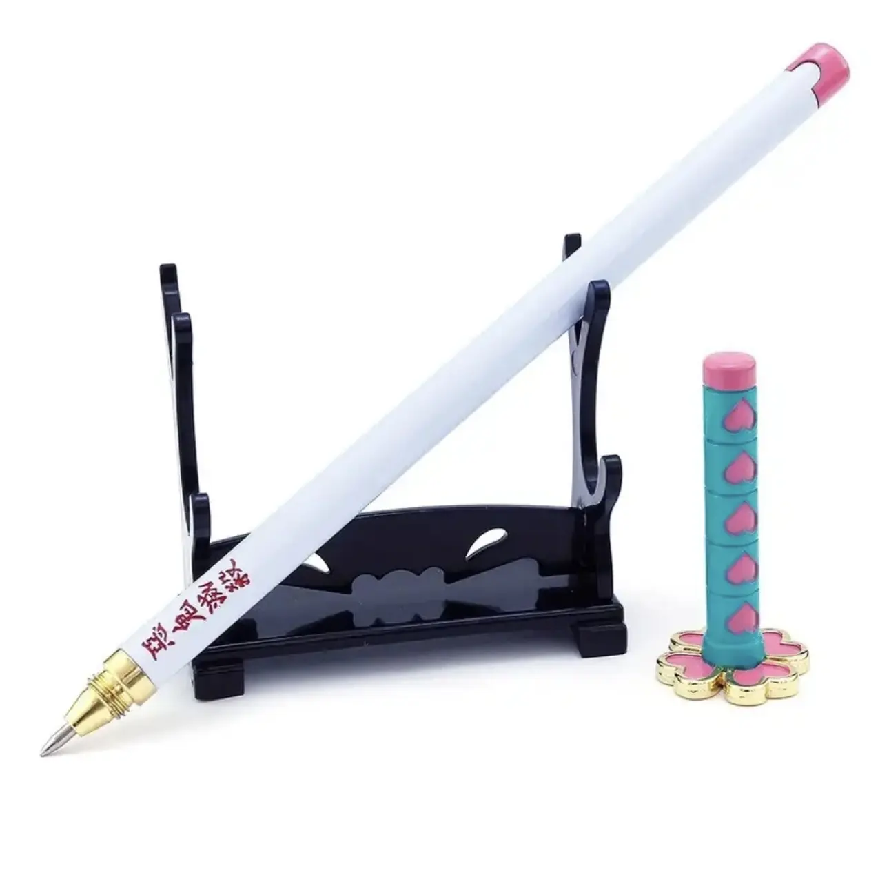 Deemon Slayerr Pens - 20cm Writing Tool with Custom Variant, Includes Replacement Pen Refill, Character Pens Inspirational Metal Pens Inspirational Metal Pens Inspirational Metal Pens Character Beaded Pens