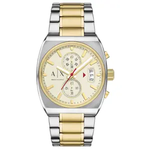 Armani Exchange Men's Oliver Cream Dial Watch - AX2821