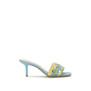 Cameleah Heeled Sandal in Chambre - Comfortable Footwear with Heel and Sole, Ideal for Everyday Wear
