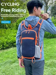 Lightweight Breathable Cycling Backpack, Waterproof Multi-Layer Outdoor Hiking Travel Bag, Oxford Cloth, Durable, Multiple Colors Available