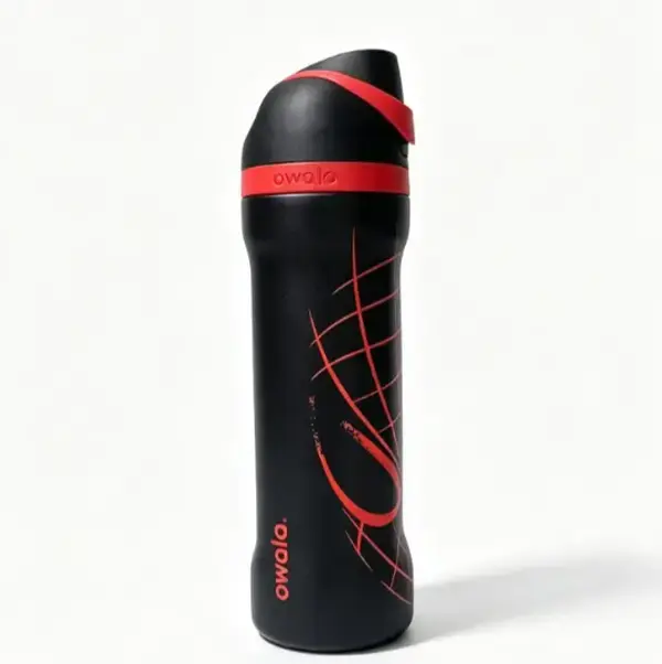 Owala 24oz & 32oz SpiderMan Insulated Stainless Steel Water Bottle, Leak Proof One-Hand Flip Lid, Portable Sports Travel Tumbler for Gym, School, Work & Commute for Kids Men Girl