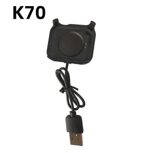 K70 Smartwatch Data Cable, Durable Portable Wired Fast Charge, Compatible with S8 Ultra/pro, T500 Ultra, X6, T55, T5s, X7, I7 Pro Max, Ideal for Daily Commute & Outdoor Activities