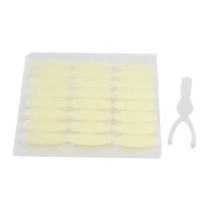 Unique Bargains 120 Pair L Invisible Big Eyes Shaping Double Eyelid Sticker Adhesive Tape with 1 Fork