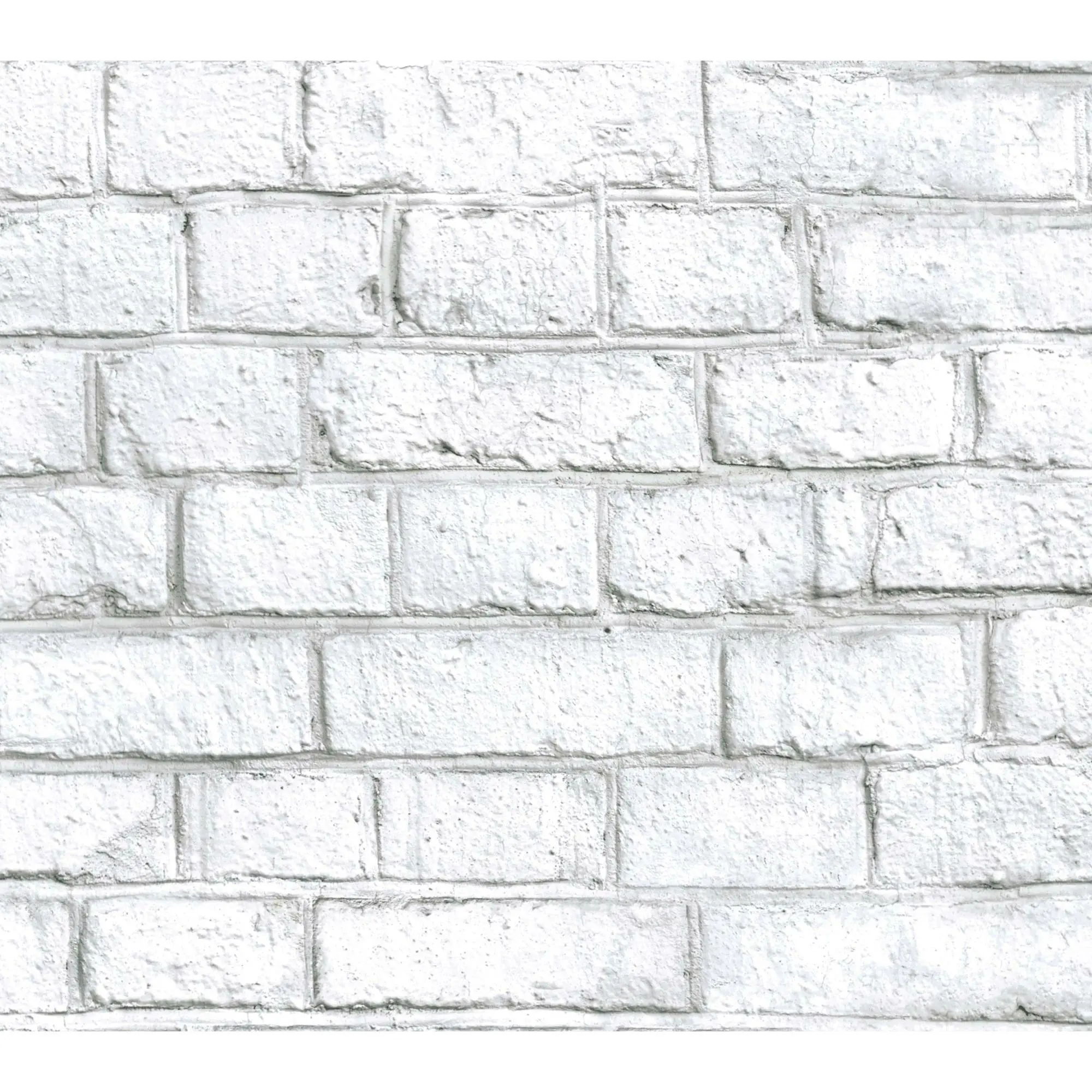 White Brick Wall Decal