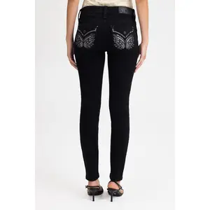 Eclipse Wings Skinny Jeans