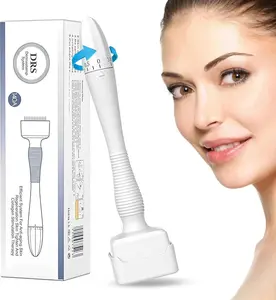 DRS 140A Skin Care Beauty Roller Massage Tool for Face & Body, Adjustable Levels