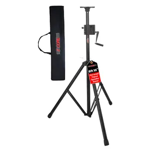 5 Core Speaker Stand Tripod Tall Crank up Height Adjustable Heavy Duty Floor Stands 35Mm PA Pole Mount Does not apply
