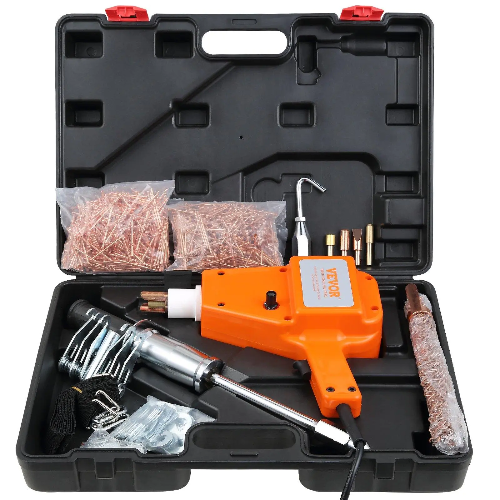 【summerfinds】VEVOR 800VA Auto Body Stud Welder Kit, Car Repair Tools, Automotive Repair Tools, Car Dent Remover with ABS Body & Cast Iron Slide (Father's Day Gift),car accessories