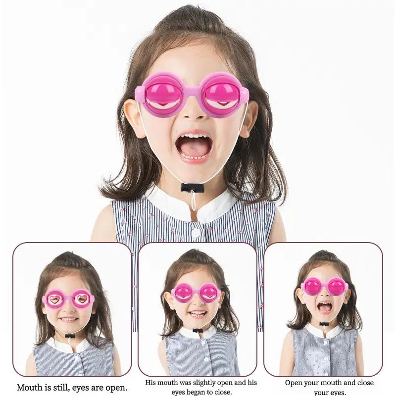 Crazy Eyes Glasses, Funny Prop Glasses, Blinking Eye Glasses Party Photo Props for Show, Crazy Eye Glasses Fit Novelty Gag Gifts for Adults